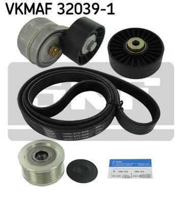 Kit de courroie d'accessoire (Courroie d’alternateur) SKF VKMAF 32039-1